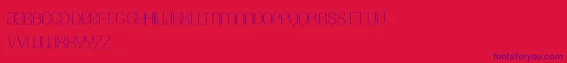 Amin Sina Font – Purple Fonts on Red Background