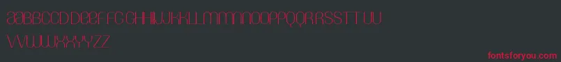 Amin Sina Font – Red Fonts on Black Background