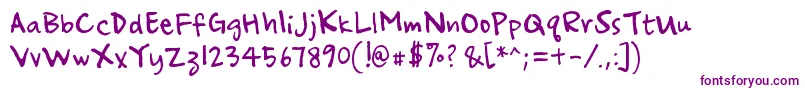 ampersand Font – Purple Fonts
