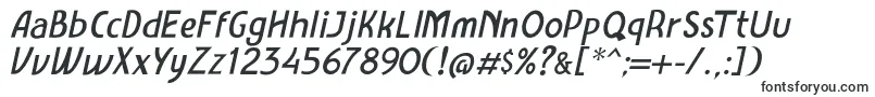 Czcionka Amro Sans Italic – czcionki dla Microsoft Office