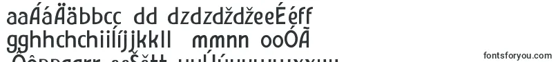 Czcionka Amro Sans – słowackie czcionki
