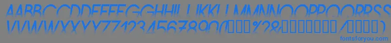 Подробнее о шрифте AMSTI Шрифт AMSTI – синие шрифты на сером фоне