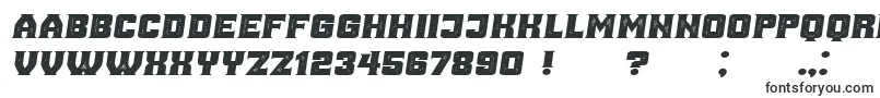 AnaGrunged Italic-fontti – Fontit Microsoft Wordille