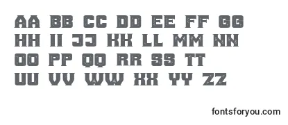 AnaGrunged Font