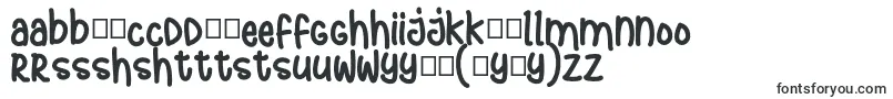 フォントAndalusyaDemo – ハウスフォント