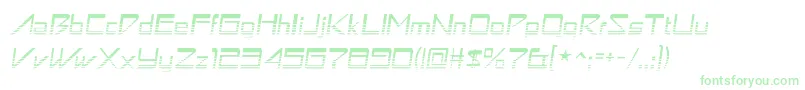 AstronboyvideoRegular Font – Green Fonts on White Background