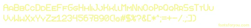 ANDERSON-Schriftart – Gelbe Schriften