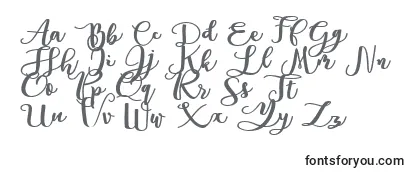Andorra Personal Use Font