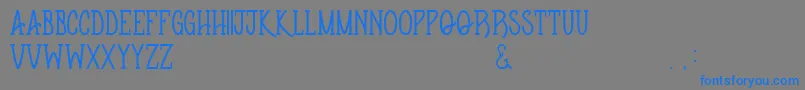More about Apothequeregular Font Apothequeregular Font – Blue Fonts on Gray Background