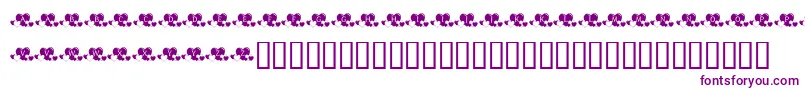 KrLotsOfHearts Font – Purple Fonts