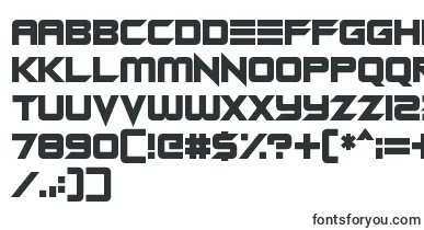 Android Assassin font – sci-Fi Fonts