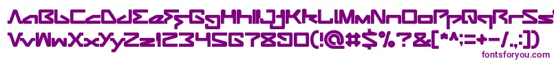 ANDROID ROBOT-fontti – violetit fontit