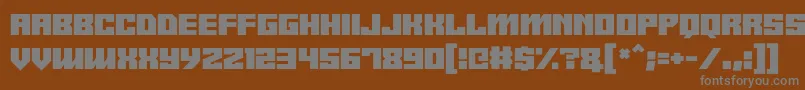 Шрифт Android y – серые шрифты на коричневом фоне