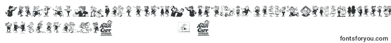 Czcionka Andy Capp – czcionki Helvetica
