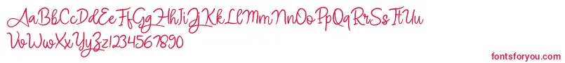 Angel Signature Font – Red Fonts