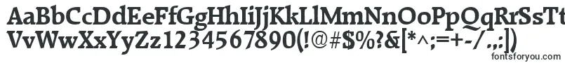 RaleighBold-fontti – Televisioon tarkoitetut fontit