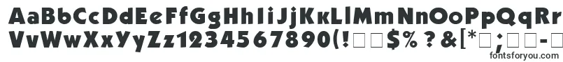 Шрифт Kabel ffy – мультяшные шрифты