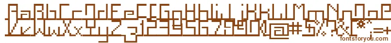 Squarg Font – Brown Fonts