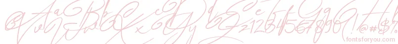 Angers Script Font – Pink Fonts