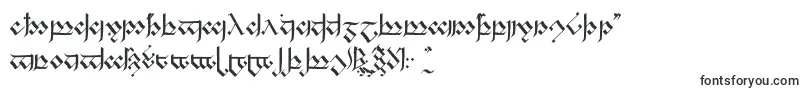 Tengwandagothic-fontti – OTF-fontit
