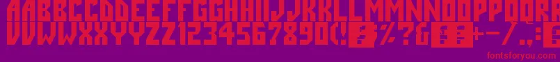 Más sobre la fuente Angle fuente Angle – Fuentes Rojas Sobre Fondo Morado