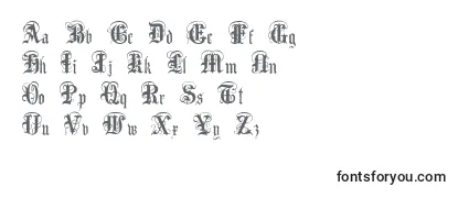 Czcionka Anglo Text