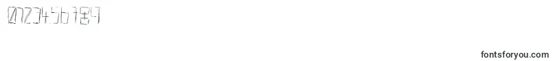 HellsKittchenDevilGod Font – Fonts for Numbers and Digits