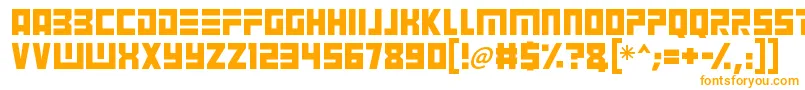 Angry Android Font – Orange Fonts
