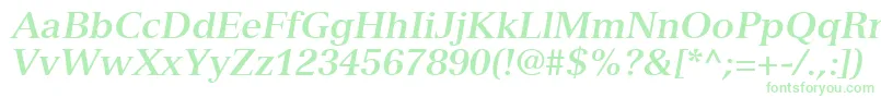 NuanceSsiBoldItalic Font – Green Fonts