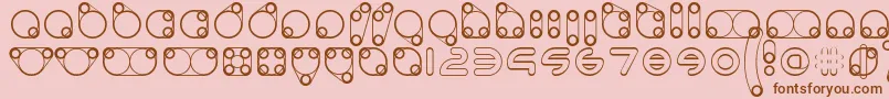 animoto 2019 04 13 Font – Brown Fonts on Pink Background