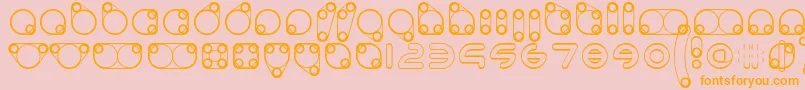 animoto 2019 04 13 Font – Orange Fonts on Pink Background