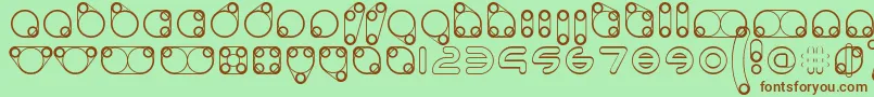 Подробнее о шрифте animoto 2019 04 13 Шрифт animoto 2019 04 13 – коричневые шрифты на зелёном фоне
