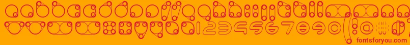 animoto 2019 04 13 Font – Red Fonts on Orange Background