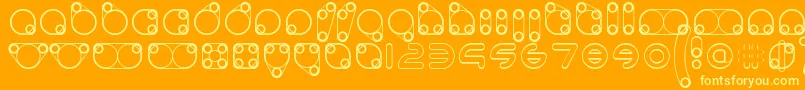 animoto 2019 04 13 Font – Yellow Fonts on Orange Background