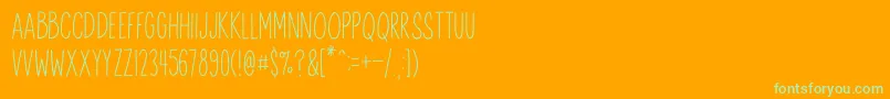 Más sobre la fuente AnitypeRedwood 2 fuente AnitypeRedwood 2 – Fuentes Verdes Sobre Fondo Naranja