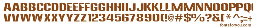 anklepants Font – Brown Fonts on White Background