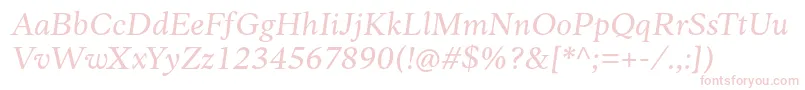 AnkoPersonalUse RegularItalic Font – Pink Fonts