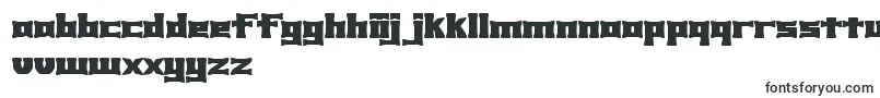 XhumeBrk-fontti – englantilaiset fontit