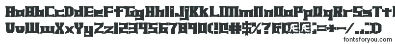 XhumeBrk Font – Fonts for Gta San Andreas