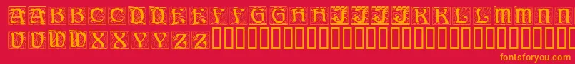 More about AnnStone Font AnnStone Font – Orange Fonts on Red Background