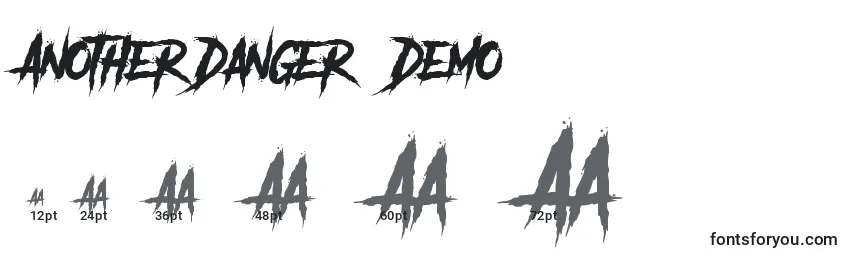 Another Danger   Demo Font Sizes