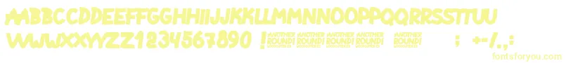 Another Round Font – Yellow Fonts