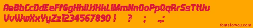 More about Answer3DFilled Italic Font Answer3DFilled Italic Font – Red Fonts on Orange Background