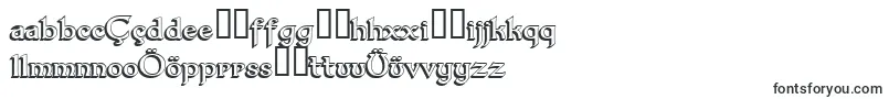フォントDumbledor33D – アゼルバイジャンのフォント