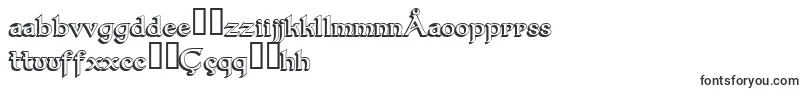 フォントDumbledor33D – ウズベク文字