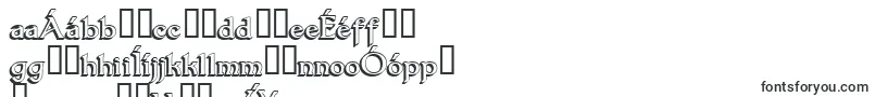フォントDumbledor33D – ゲール文字