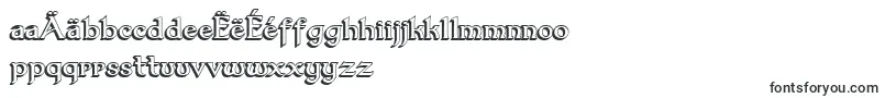 フォントDumbledor33D – マケドニア文字