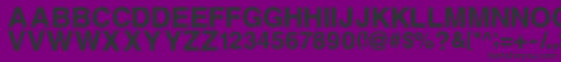 Fonte ANTFGC   – fontes pretas em um fundo violeta