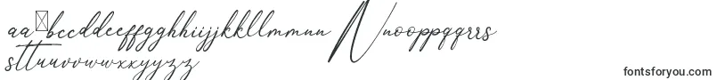 AnthoniSignature-fontti – espanjalaiset fontit (Latinalainen Amerikka)