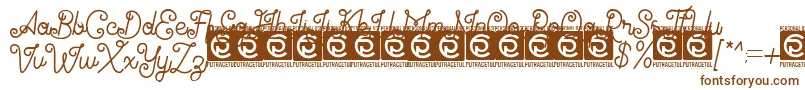 Weitere Informationen zur Antiqueline FreeVersion-Schriftart Antiqueline FreeVersion-Schriftart – Braune Schriften